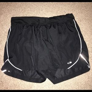 Champion gym shorts.